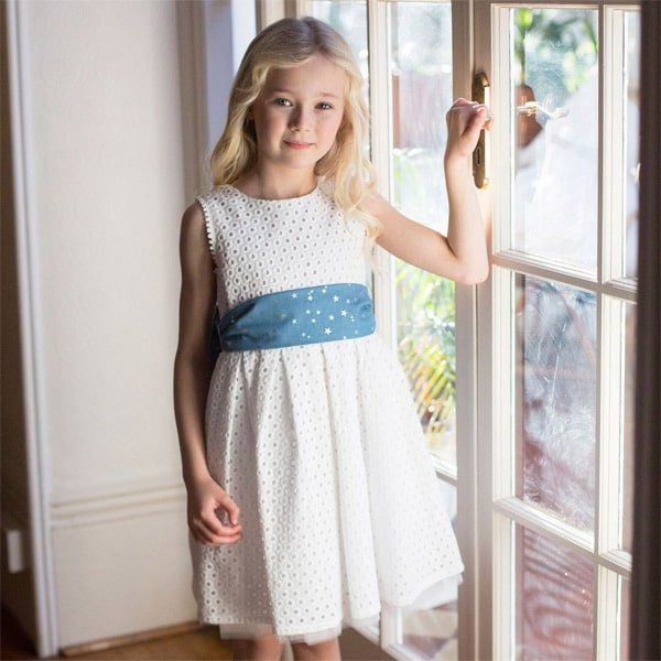 Vestidos de formatura infantil branco