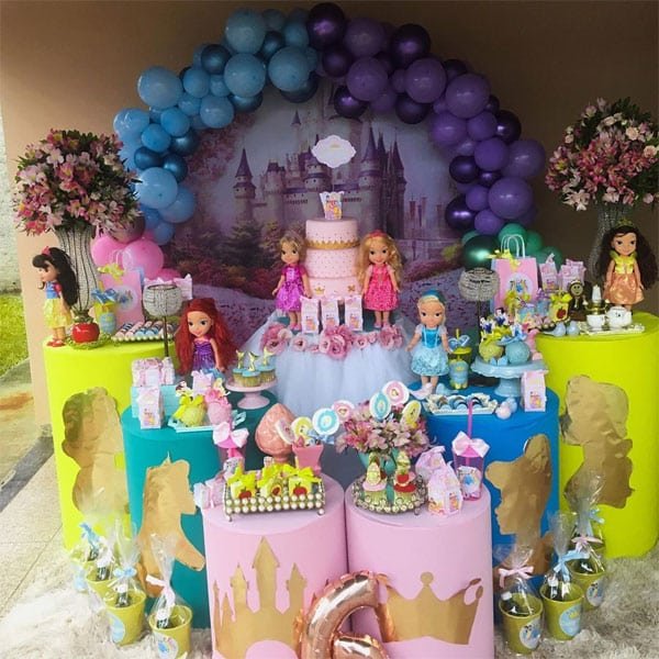 Temas de festas infantil feminina